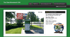 Desktop Screenshot of gaia-movement-usa.org